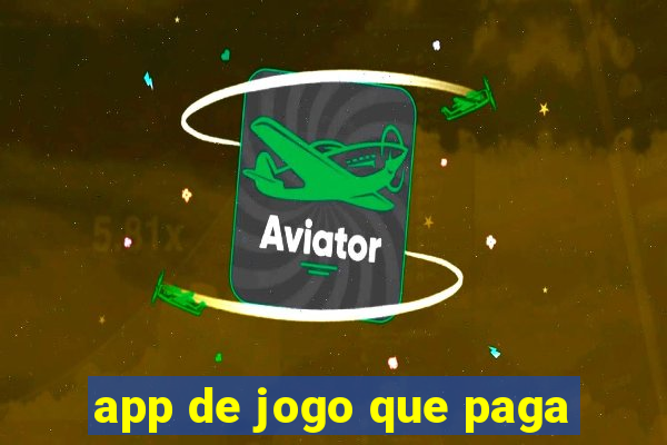 app de jogo que paga