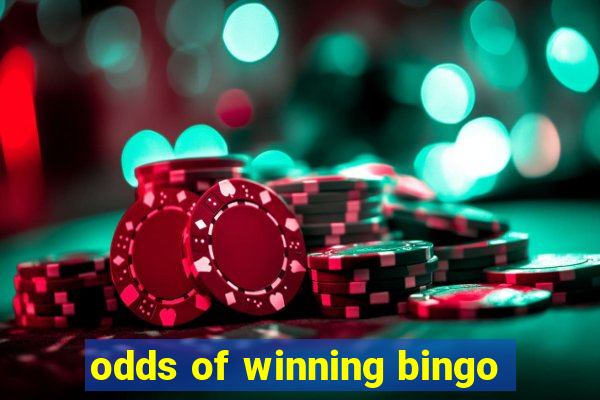 odds of winning bingo