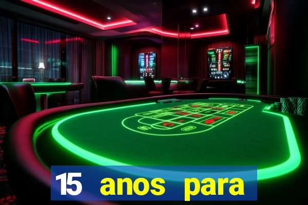 15 anos para meninos tema casino