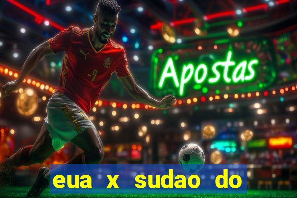 eua x sudao do sul estatisticas