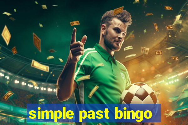 simple past bingo