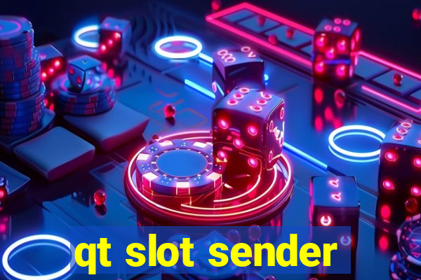 qt slot sender