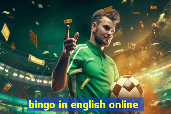 bingo in english online