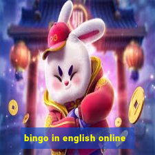 bingo in english online