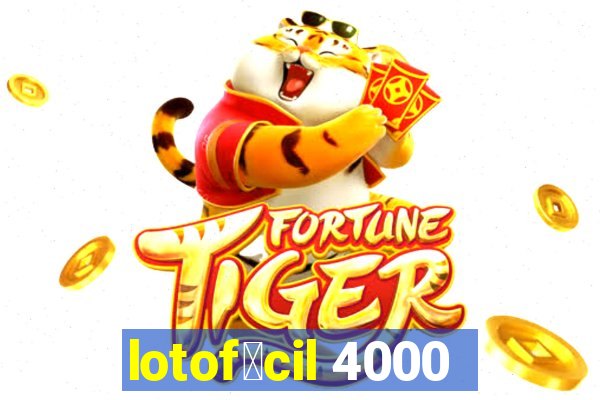 lotof谩cil 4000