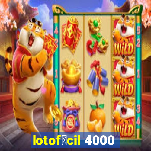 lotof谩cil 4000