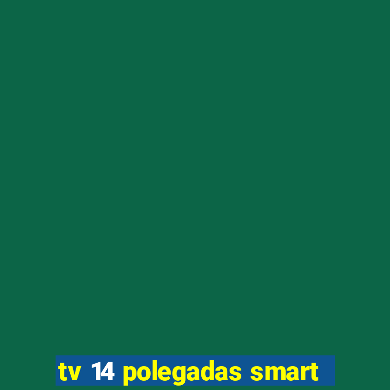 tv 14 polegadas smart