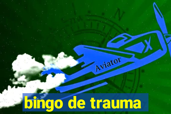 bingo de trauma