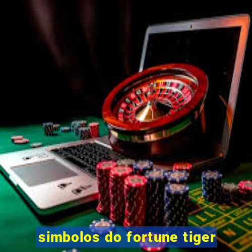 simbolos do fortune tiger