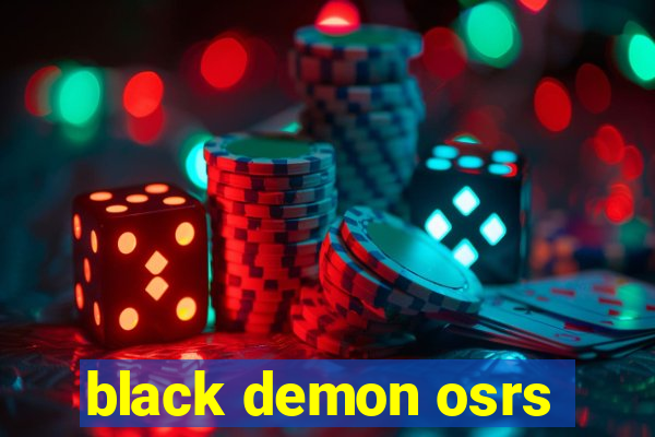 black demon osrs