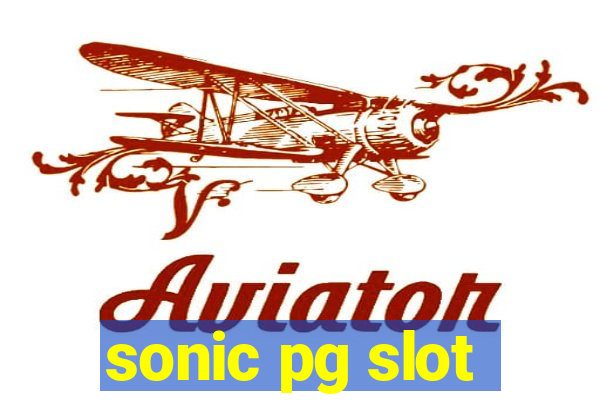 sonic pg slot