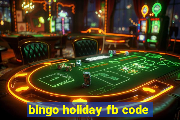 bingo holiday fb code