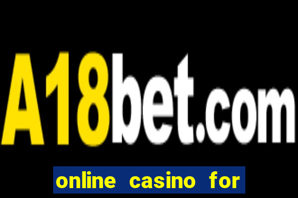 online casino for real money usa