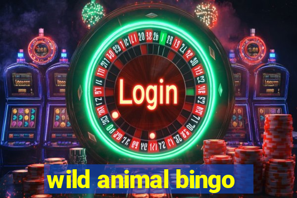 wild animal bingo