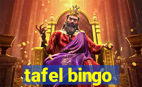 tafel bingo