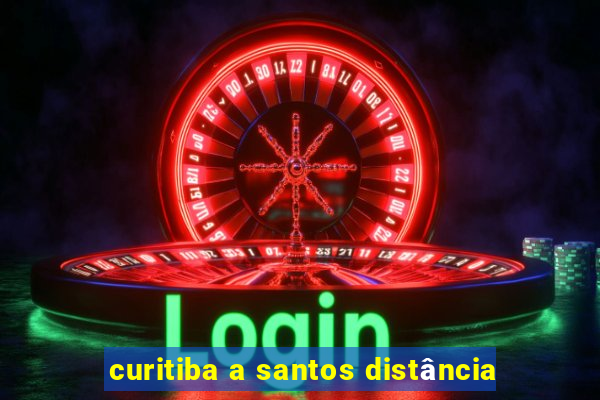 curitiba a santos distância