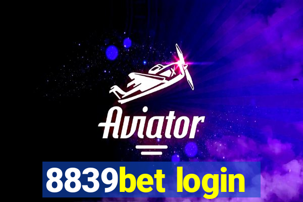 8839bet login