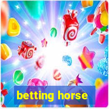 betting horse