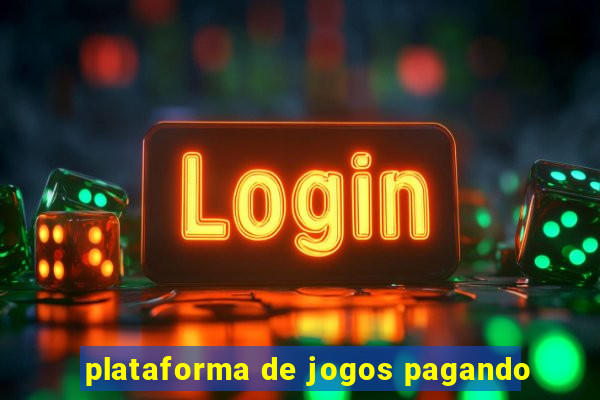 plataforma de jogos pagando