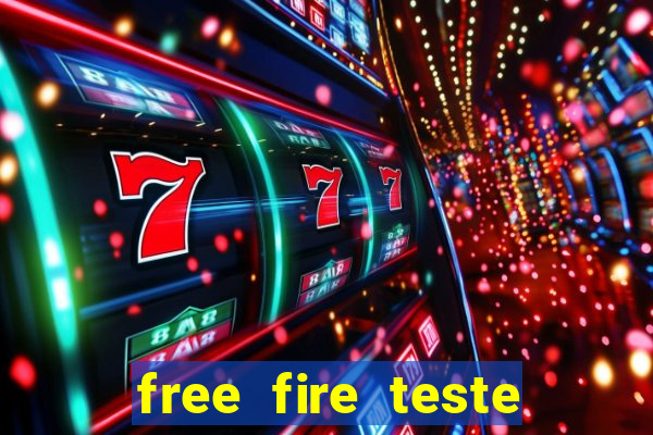 free fire teste gr谩tis jogar