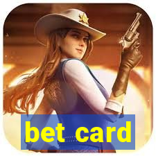 bet card