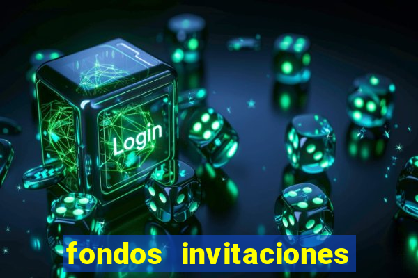 fondos invitaciones de bingo para editar