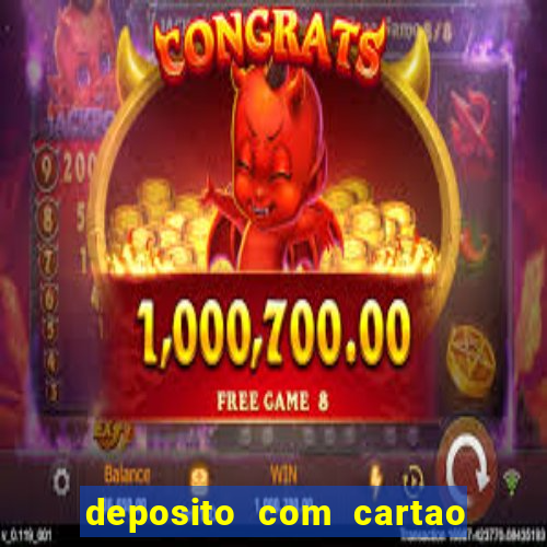 deposito com cartao de debito