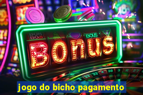 jogo do bicho pagamento