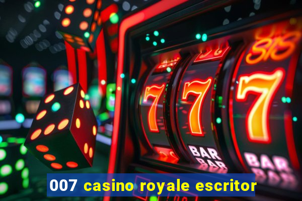 007 casino royale escritor