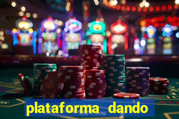 plataforma dando bonus no cadastro