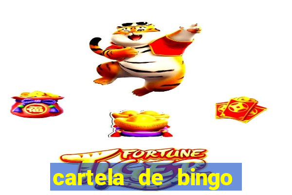 cartela de bingo do alfabeto para imprimir