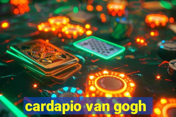 cardapio van gogh