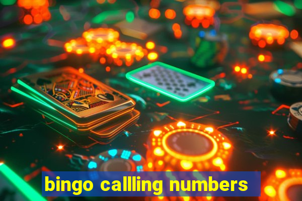 bingo callling numbers