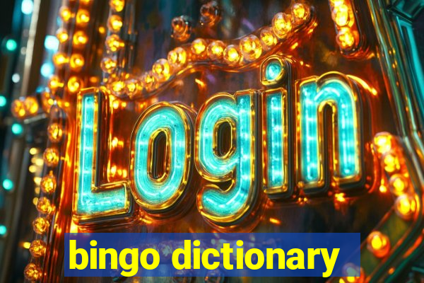 bingo dictionary