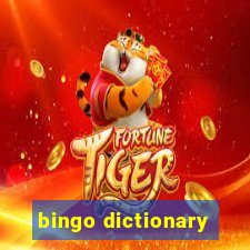 bingo dictionary