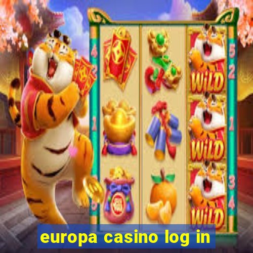 europa casino log in