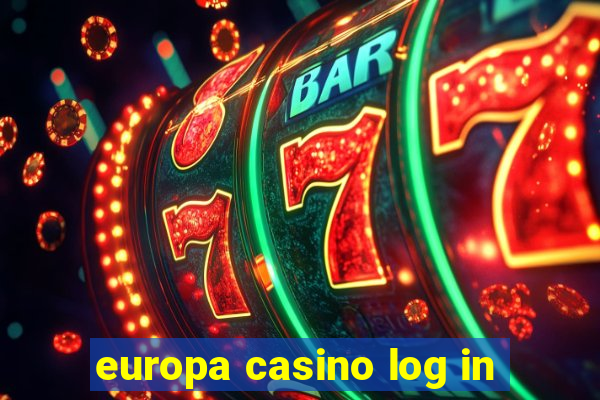 europa casino log in