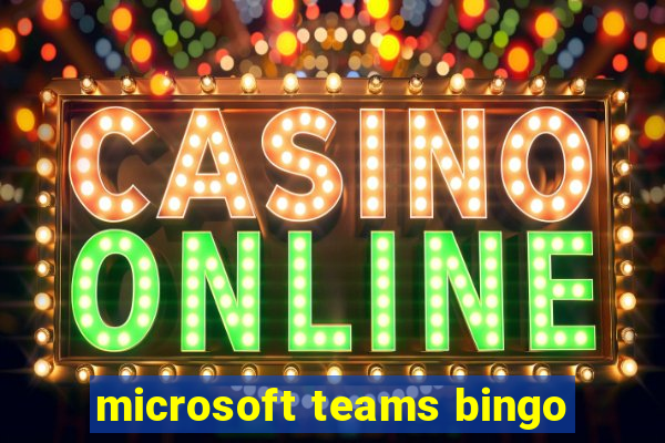 microsoft teams bingo