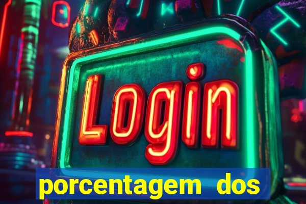 porcentagem dos jogos slots pg