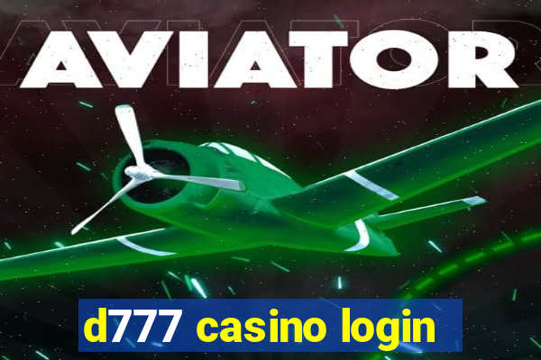 d777 casino login