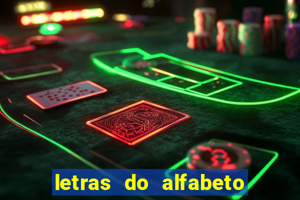 letras do alfabeto personalizadas para imprimir