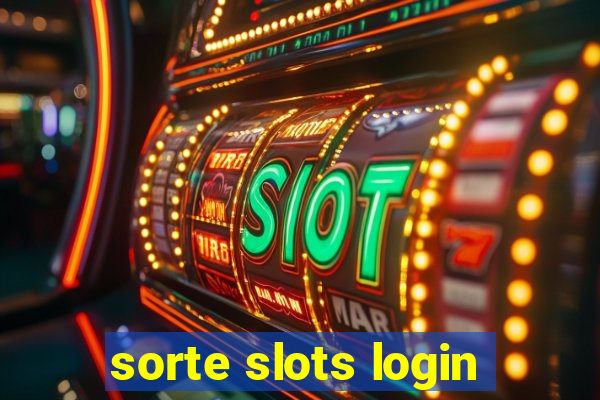 sorte slots login