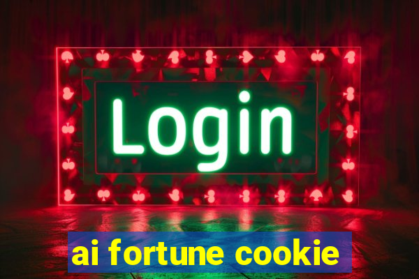 ai fortune cookie