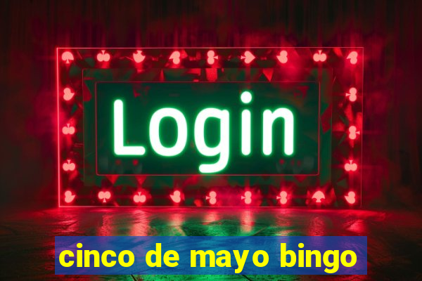 cinco de mayo bingo