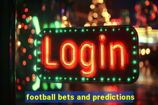 football bets and predictions