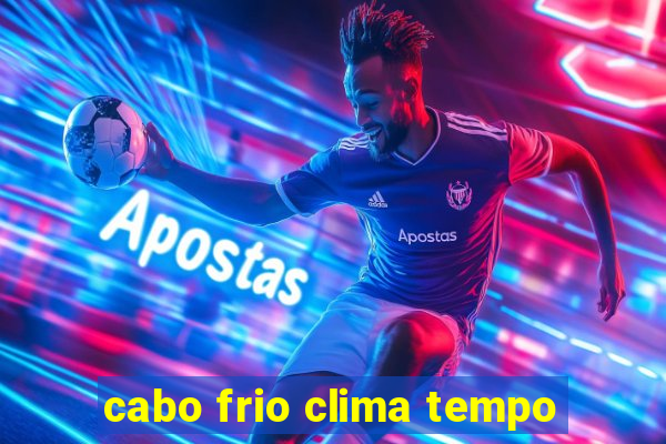 cabo frio clima tempo