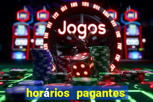 horários pagantes do tigrinho