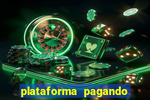 plataforma pagando muito fortune tiger