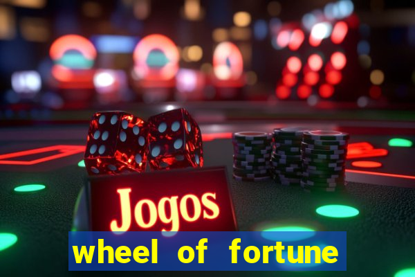 wheel of fortune slots machine