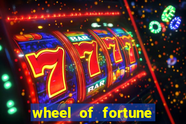 wheel of fortune slots machine